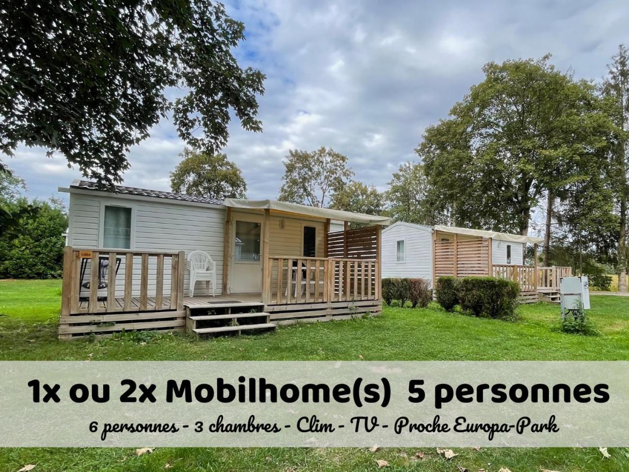 Chez Philippe Et Sylvie - 2 Bungalows Pour 5 Proche Europa-Park Boofzheim Экстерьер фото
